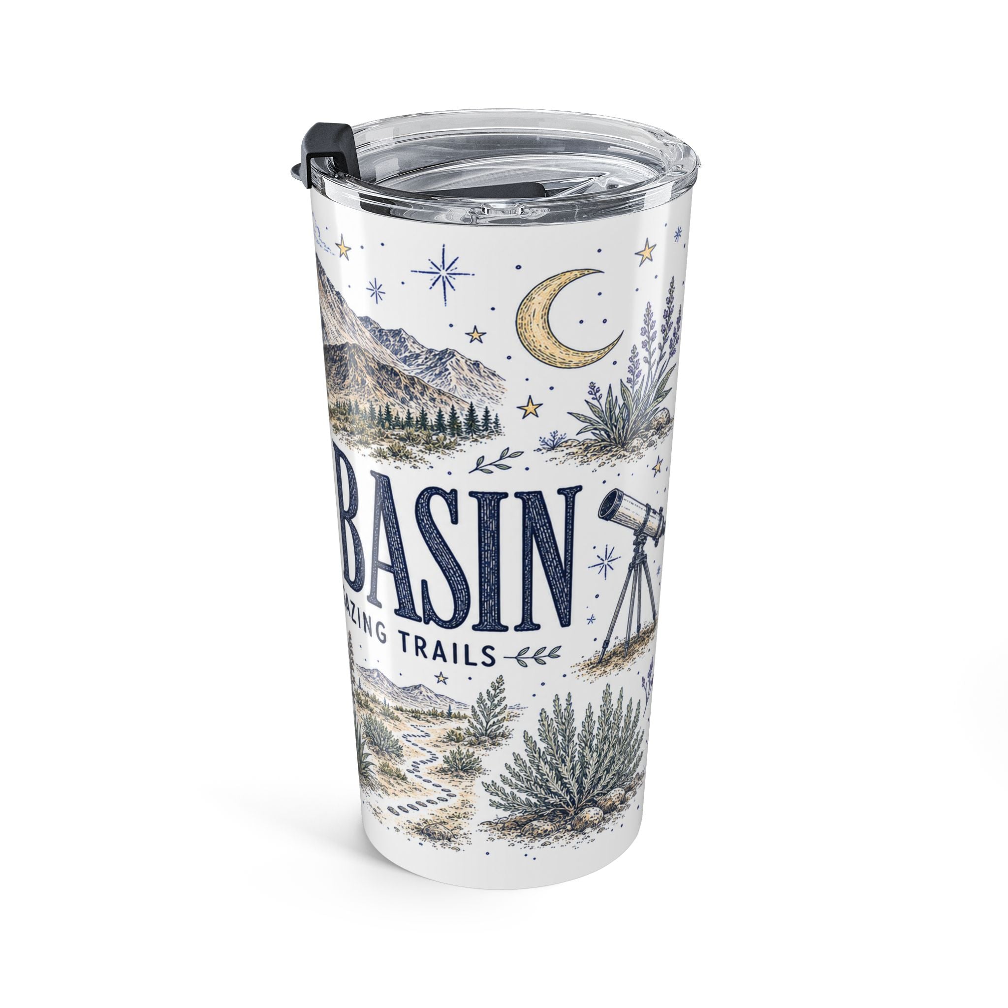 Great Basin National Park 20oz Tumbler | Nevada Desert Stargazing Hiking Gift | Insulated Stainless Steel Travel Cup