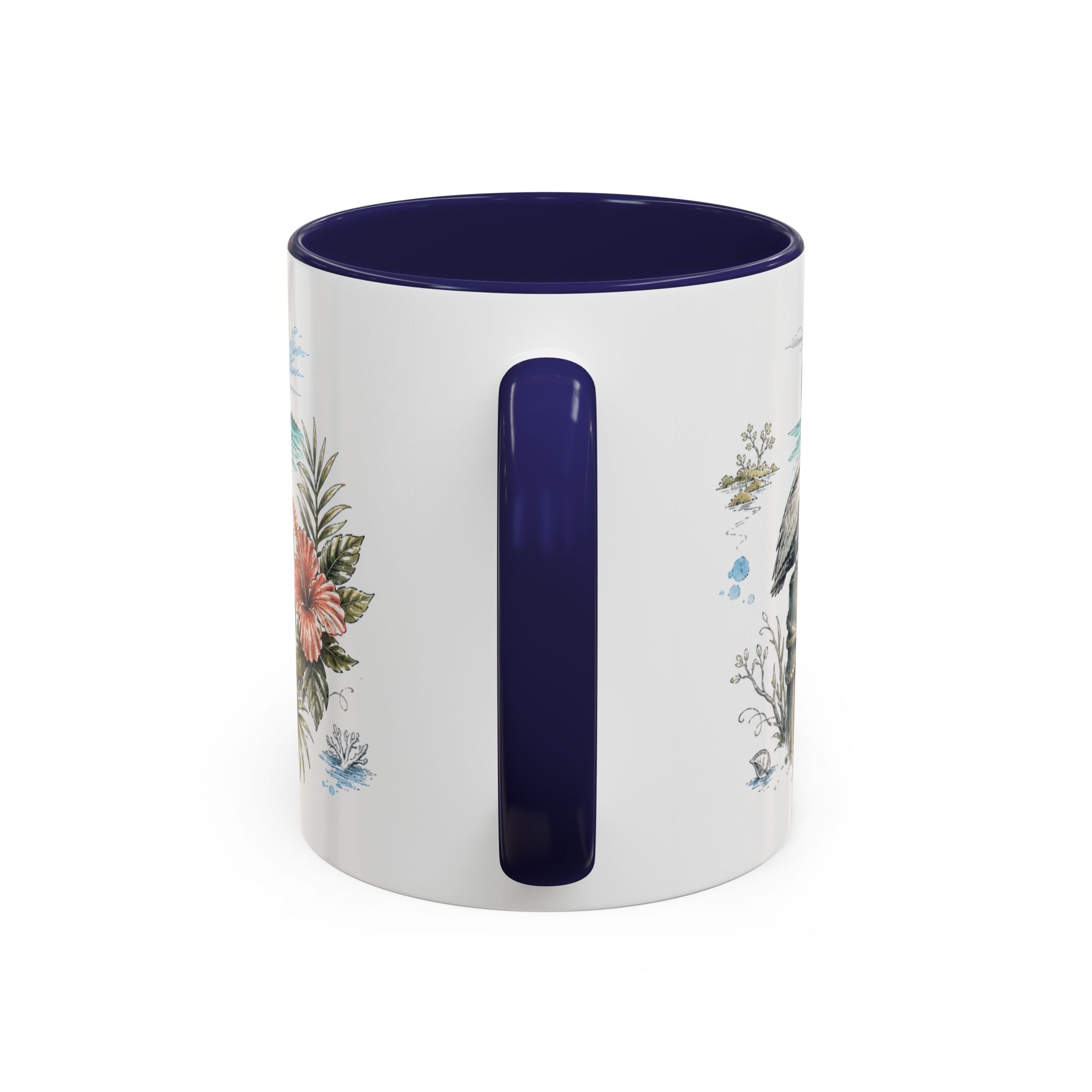 Florida Keys Mug, Florida Travel Souvenir, Bucket List Gift, Accent Ceramic Coffee Mug 11oz 15oz
