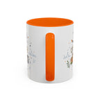 New Delhi Coffee Mug | India Souvenir Travel Gift | Accent Color Ceramic 11oz 15oz