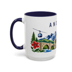 Andorra Coffee Mug | Travel Souvenir Accent Mug | Country Gift Ceramic Cup 11oz 15oz