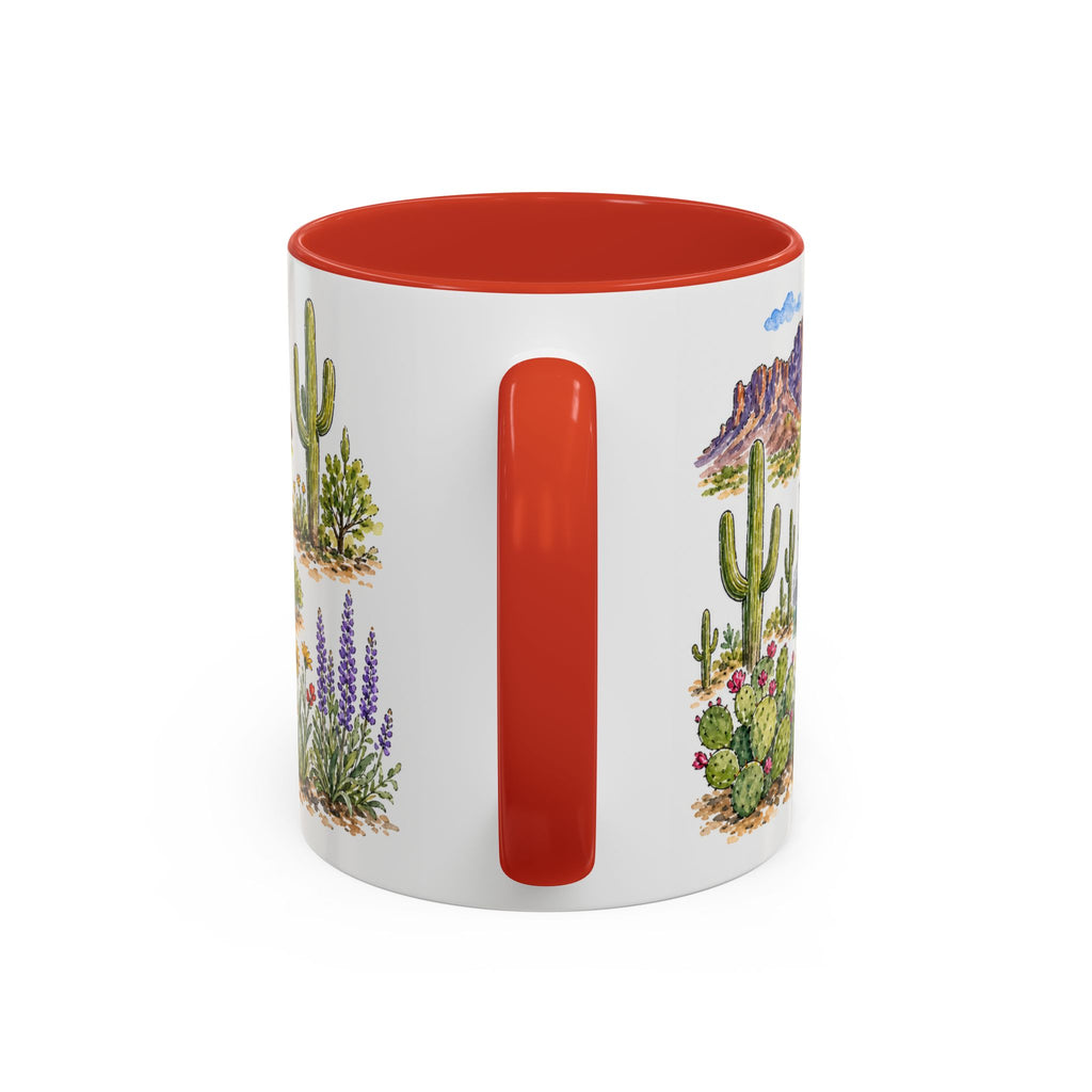 Mesa Illustrated Travel Mug | City Souvenir Accent Coffee Mug | 11oz 15oz Ceramic Cup