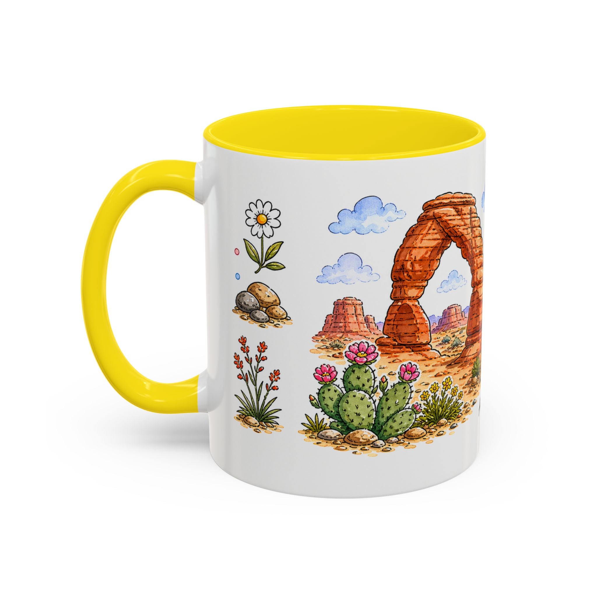 Arches National Park Mug | US Travel Souvenir Accent Coffee Mug | 11oz 15oz Ceramic Cup