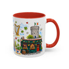 Dublin Travel Mug | European City Souvenir Accent Coffee Mug | 11oz 15oz Ceramic Cup