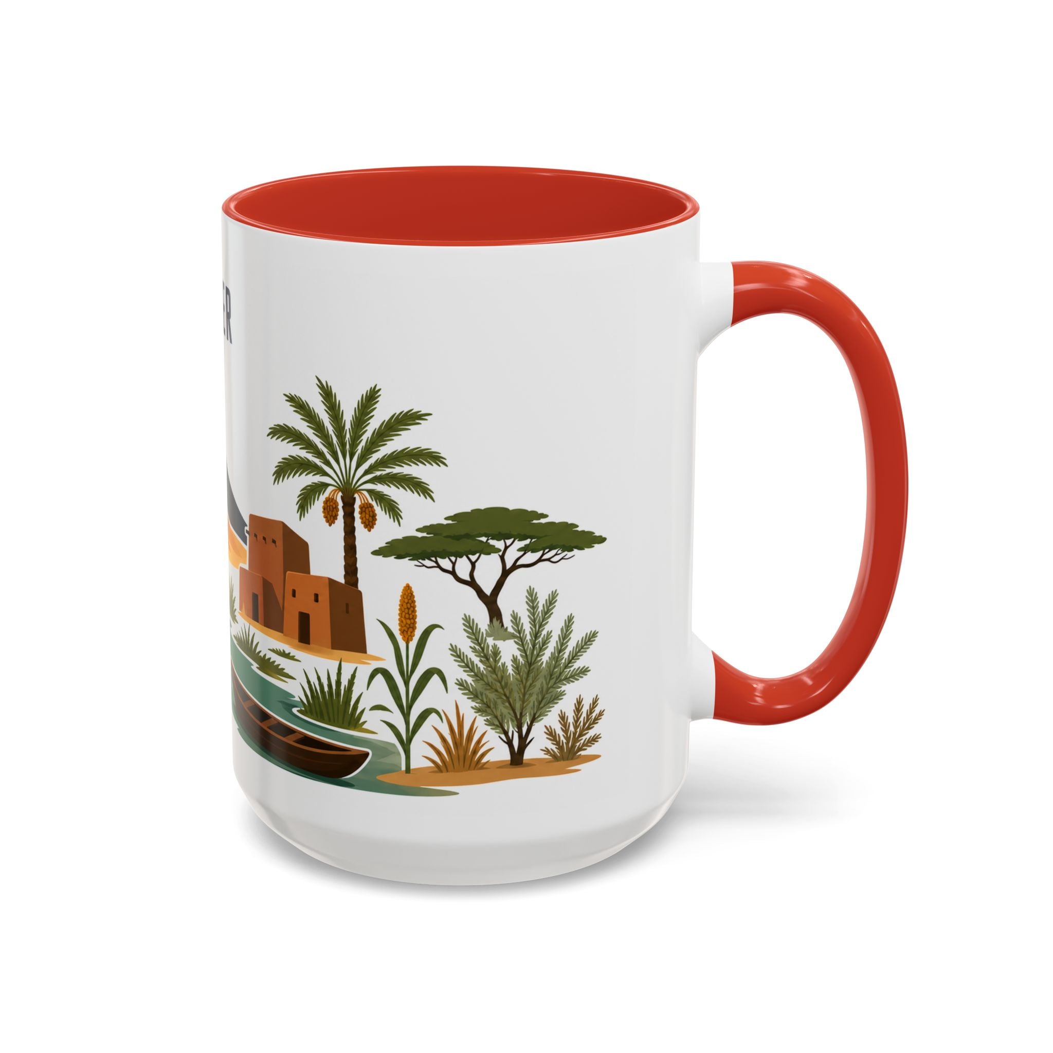 Niger Coffee Mug | Travel Souvenir Accent Mug | Country Gift Ceramic Cup 11oz 15oz