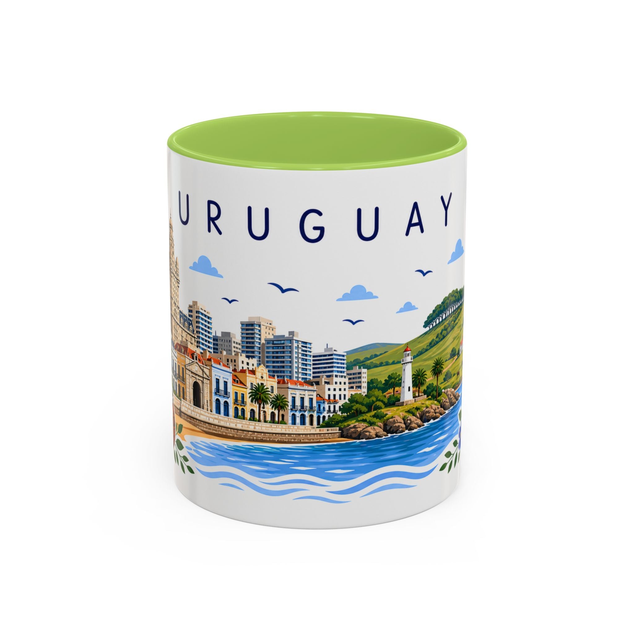 Uruguay Coffee Mug | Travel Souvenir Accent Mug | Place Gift Ceramic Cup 11oz 15oz