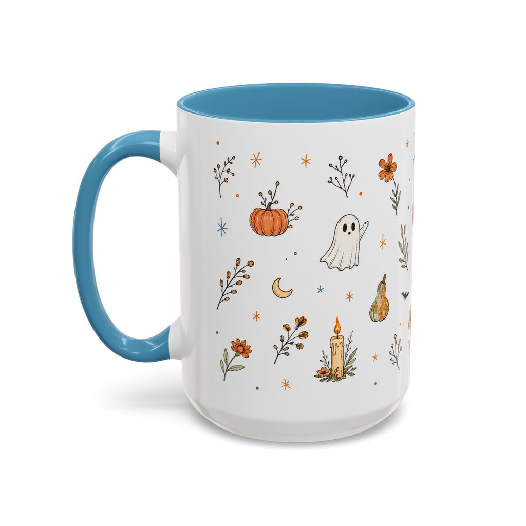 Cute Halloween Mug | Friendly Ghost Potion Watercolor Gift | Magic Accent Cup 11oz 15oz
