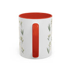 New Mexico Yucca Flower Mug, State Flower Floral Coffee Cup, 11oz Botanical Gift