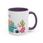 Curaçao Coffee Mug | Travel Souvenir Accent Mug | Country Gift Ceramic Cup 11oz 15oz