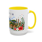 Ethiopia Coffee Mug | Travel Souvenir Accent Mug | Place Gift Ceramic Cup 11oz 15oz
