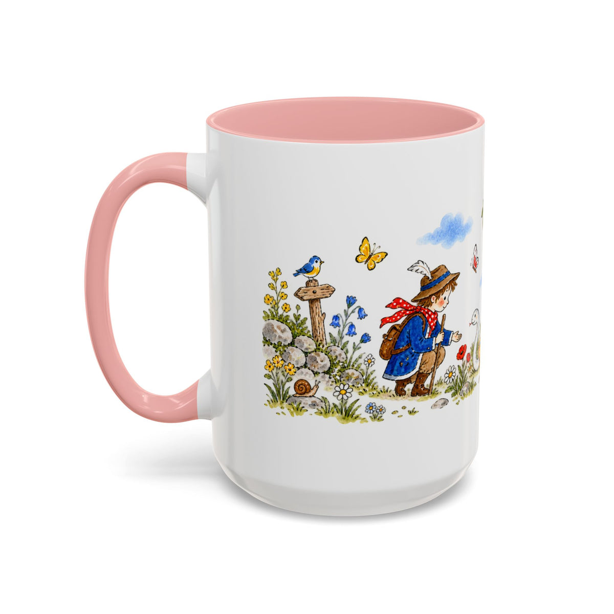 The White Snake Mug | Storybook Fairy Tale Accent Coffee Mug | EveryLegend