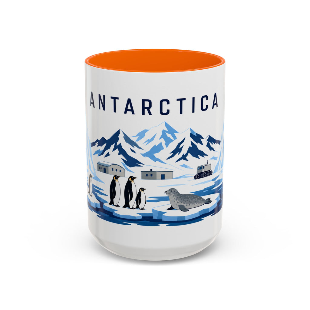Antarctica Coffee Mug | Travel Souvenir Accent Mug | Country Gift Ceramic Cup 11oz 15oz