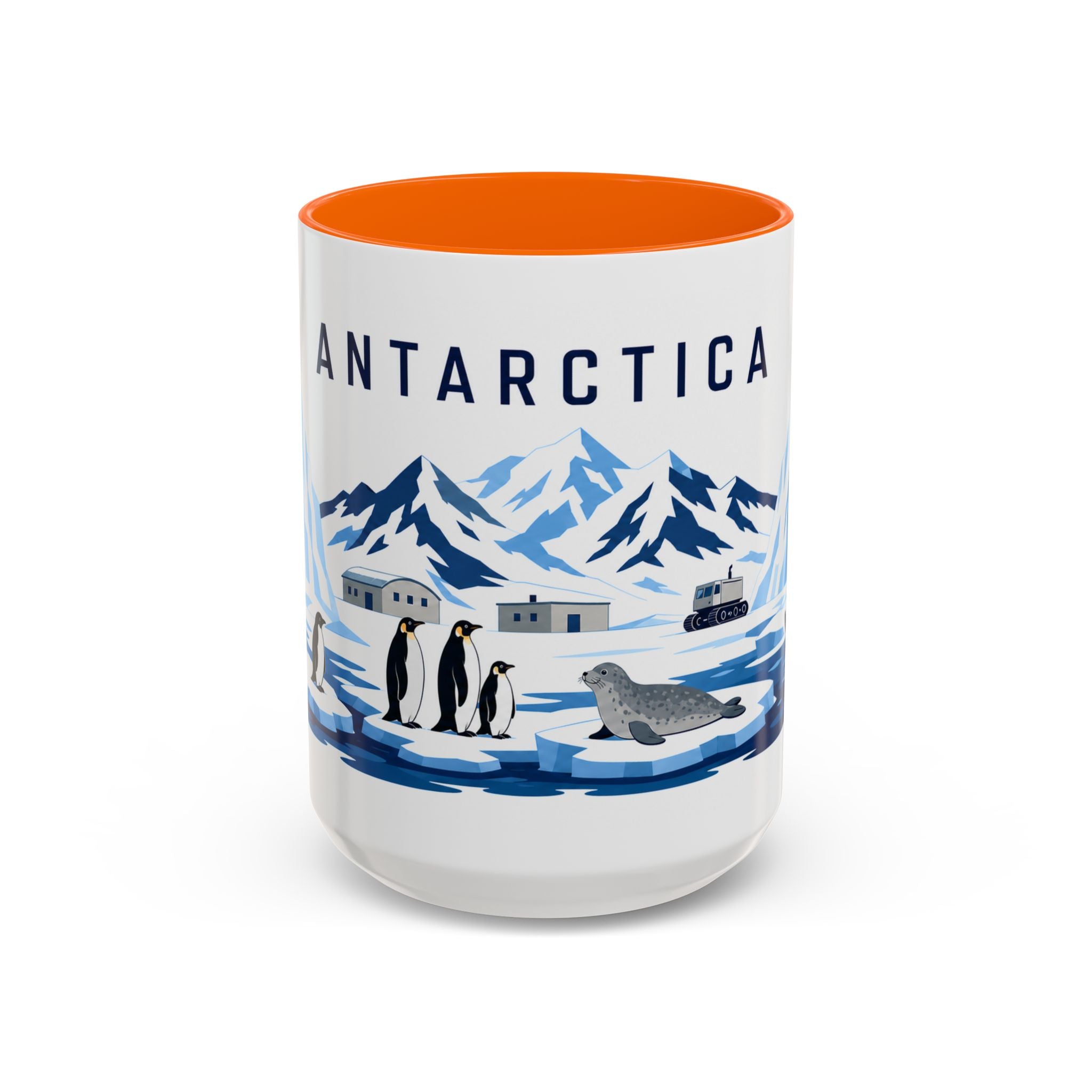 Antarctica Coffee Mug | Travel Souvenir Accent Mug | Country Gift Ceramic Cup 11oz 15oz