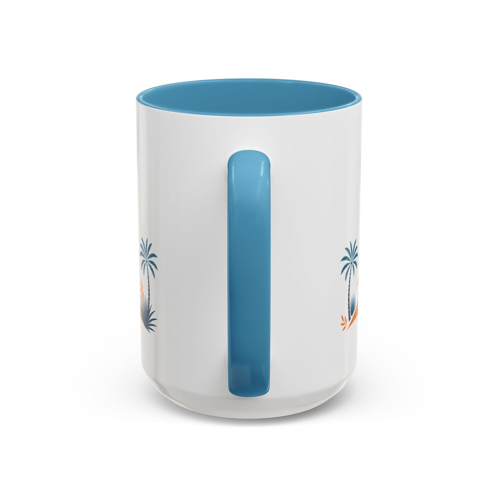 Doha Coffee Mug | Qatar Travel Souvenir | Porcelain Decal City Gift | 11oz 15oz Accent Mug