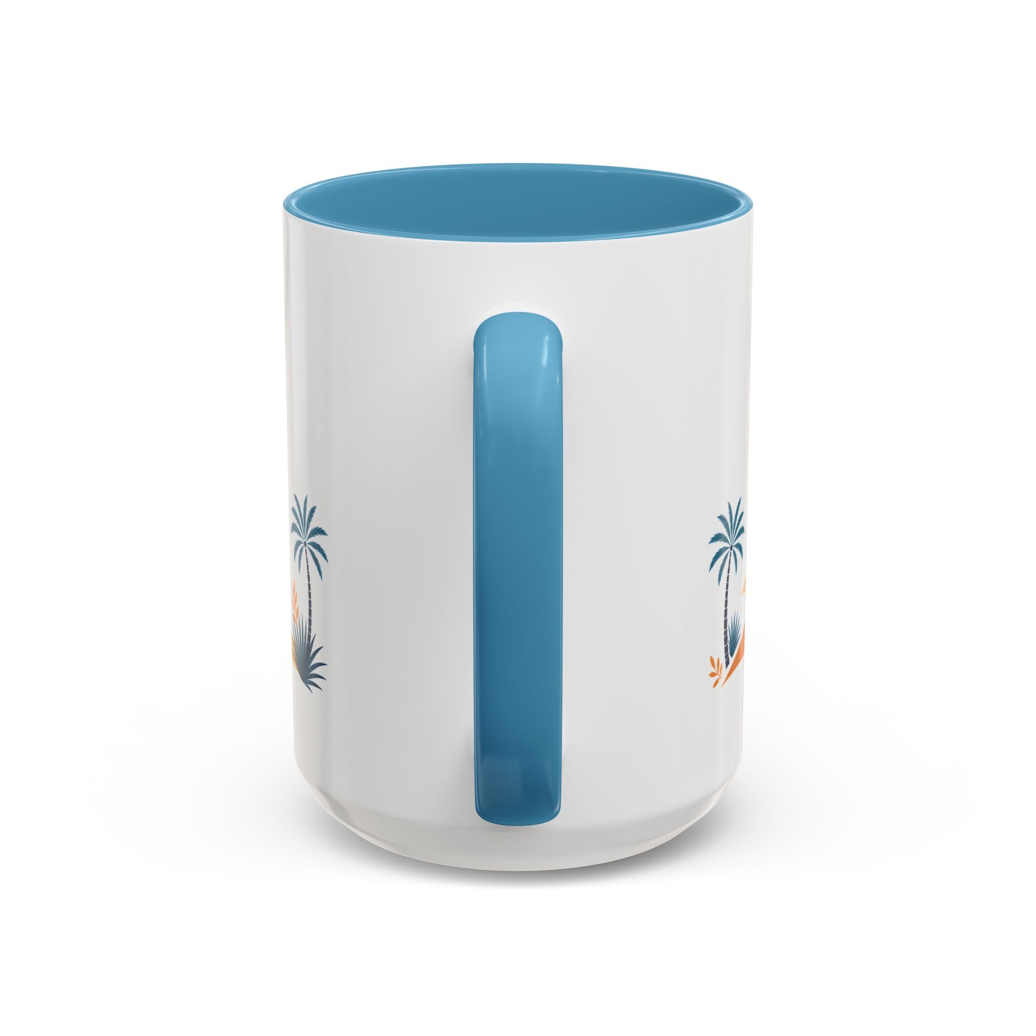 Doha Coffee Mug | Qatar Travel Souvenir | Porcelain Decal City Gift | 11oz 15oz Accent Mug