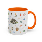 Ireland Christmas Mug | Watercolor Travel Souvenir | Holiday Gift | Accent Ceramic Coffee Cup 11oz 15oz
