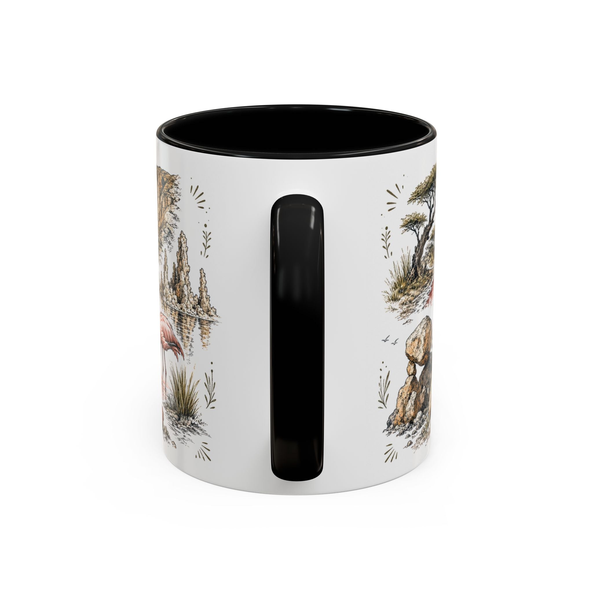 Lake Natron Mug, Tanzania Travel Souvenir, Bucket List Gift, Accent Ceramic Coffee Mug 11oz 15oz