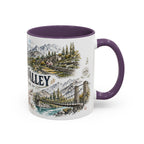 Hunza Valley Mug, Pakistan Travel Souvenir, Bucket List Gift, Accent Ceramic Coffee Mug 11oz 15oz
