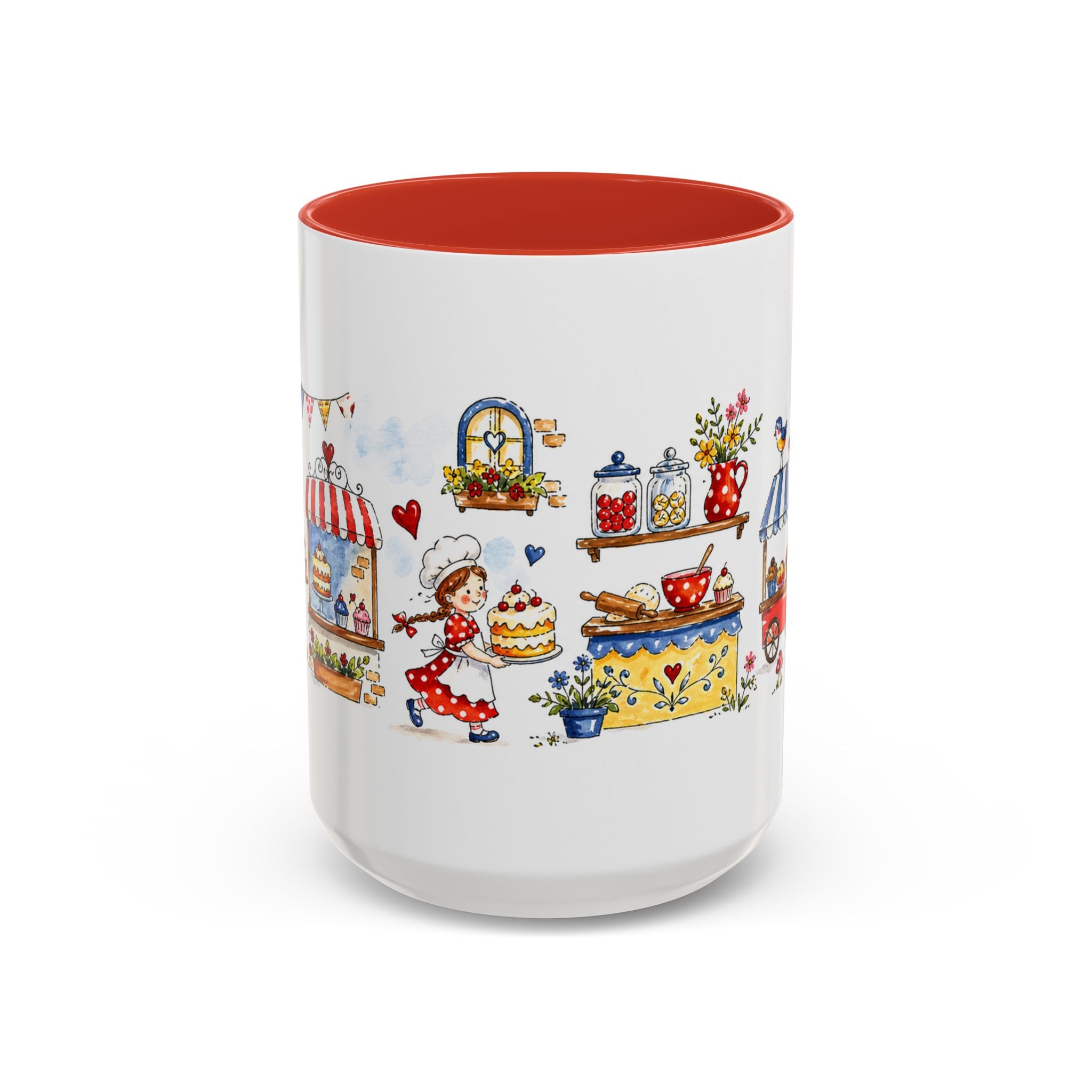 Cozy Bakery Village Mug | Storybook Pastry Accent Coffee Mug | EveryLegend