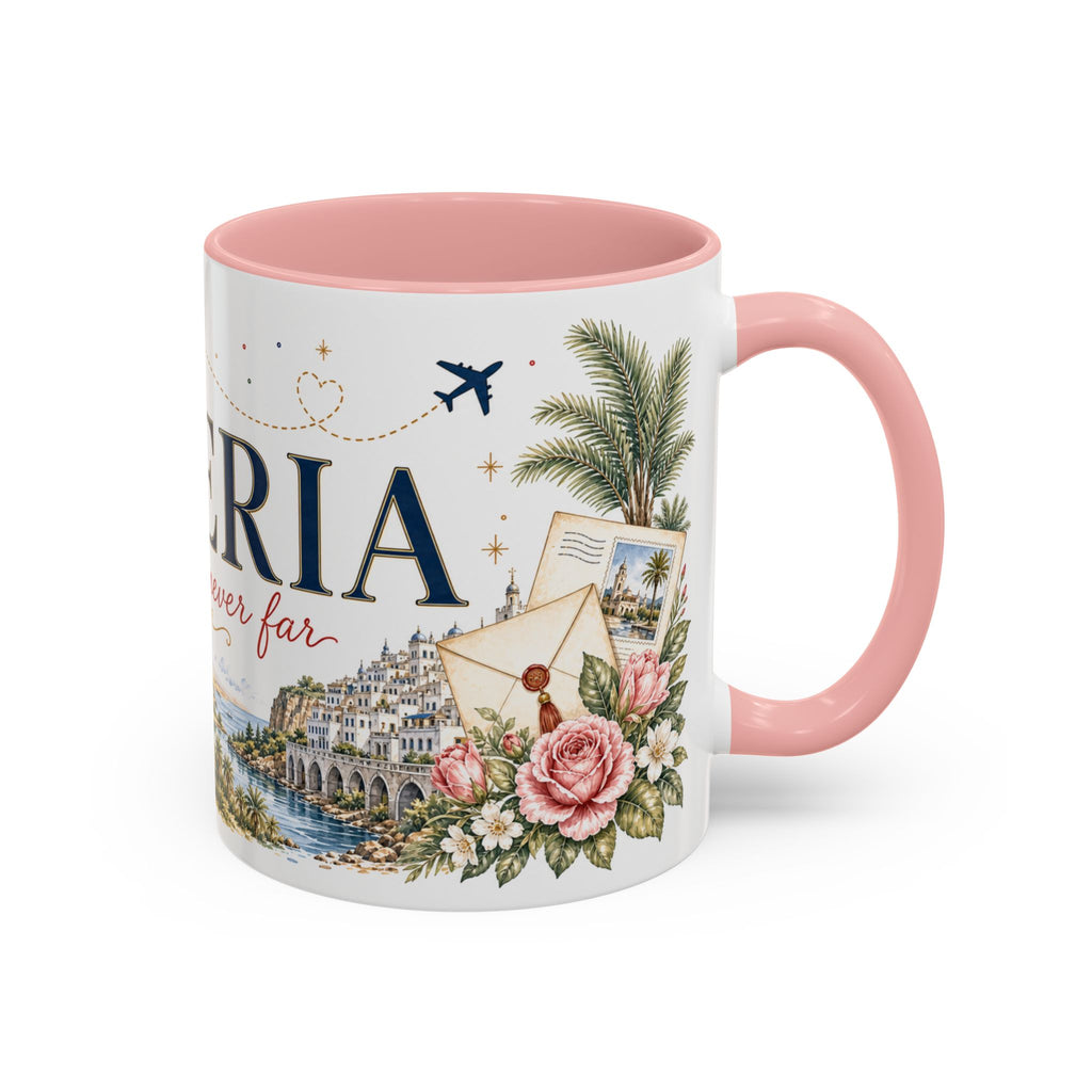 Algeria Home Country Mug | Moving Away Gift | Long Distance Friendship | 11 oz 15 oz Accent Mug