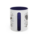 Black Canyon of the Gunnison National Park Coffee Mug | Colorado Deep Canyon Hiking Gift | Accent Color Ceramic 11oz 15oz