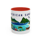 American Samoa Coffee Mug | Travel Souvenir Accent Mug | Country Gift Ceramic Cup 11oz 15oz