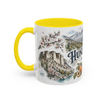 Hunza Valley Mug, Pakistan Travel Souvenir, Bucket List Gift, Accent Ceramic Coffee Mug 11oz 15oz