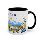 Kazakhstan Coffee Mug | Travel Souvenir Accent Mug | Place Gift Ceramic Cup 11oz 15oz