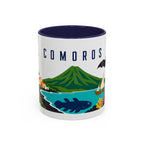 Comoros Coffee Mug | Travel Souvenir Accent Mug | Country Gift Ceramic Cup 11oz 15oz