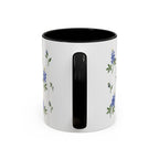 Texas Bluebonnet Mug, State Flower Floral Coffee Cup, 11oz Botanical Gift