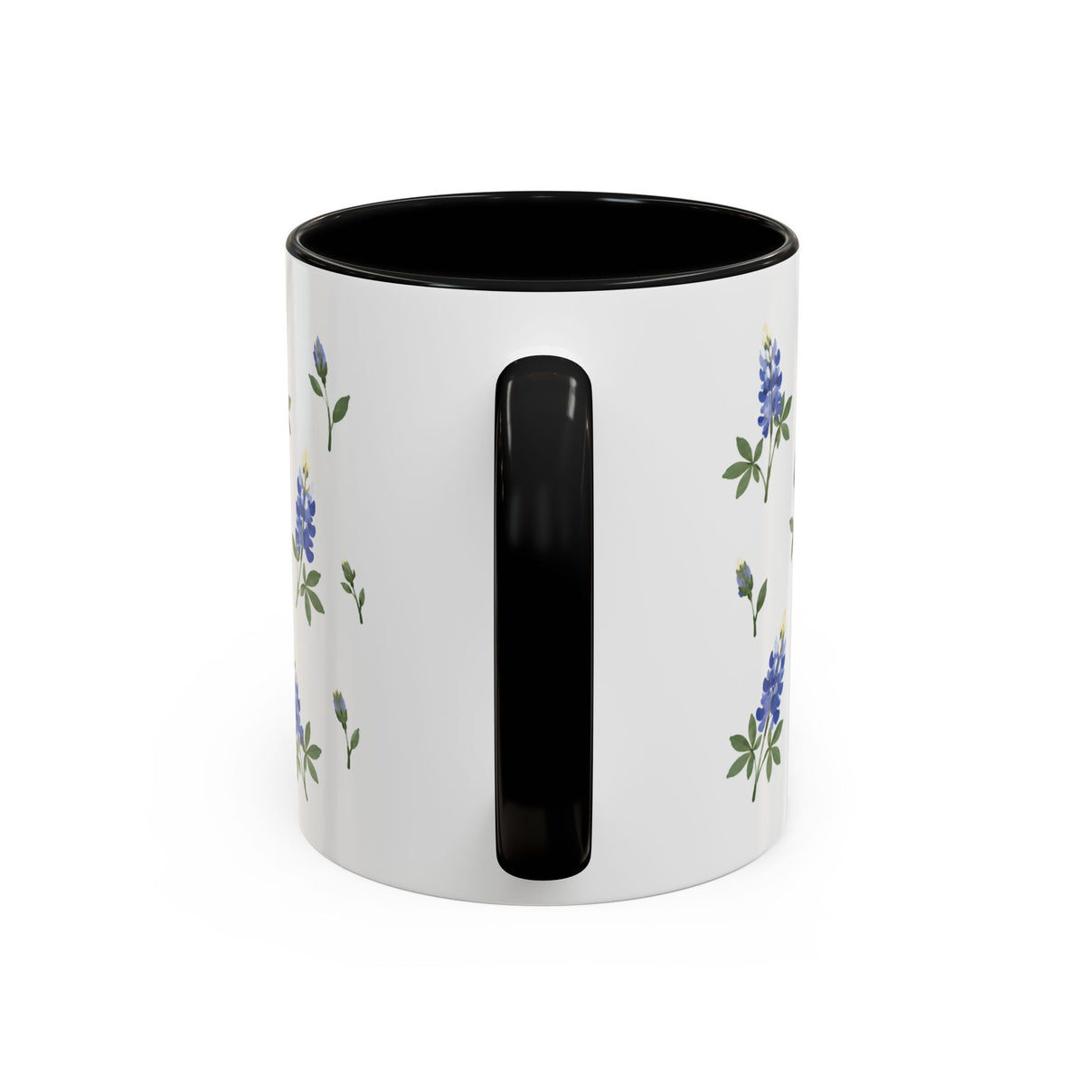 Texas Bluebonnet Mug, State Flower Floral Coffee Cup, 11oz Botanical Gift