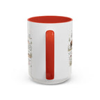 Badlands National Park Coffee Mug | South Dakota Prairie Fossil Hiking Gift | Accent Color Ceramic 11oz 15oz