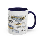 Great Sand Dunes National Park Coffee Mug | Colorado Desert Mountain Dunes Gift | Accent Color Ceramic 11oz 15oz