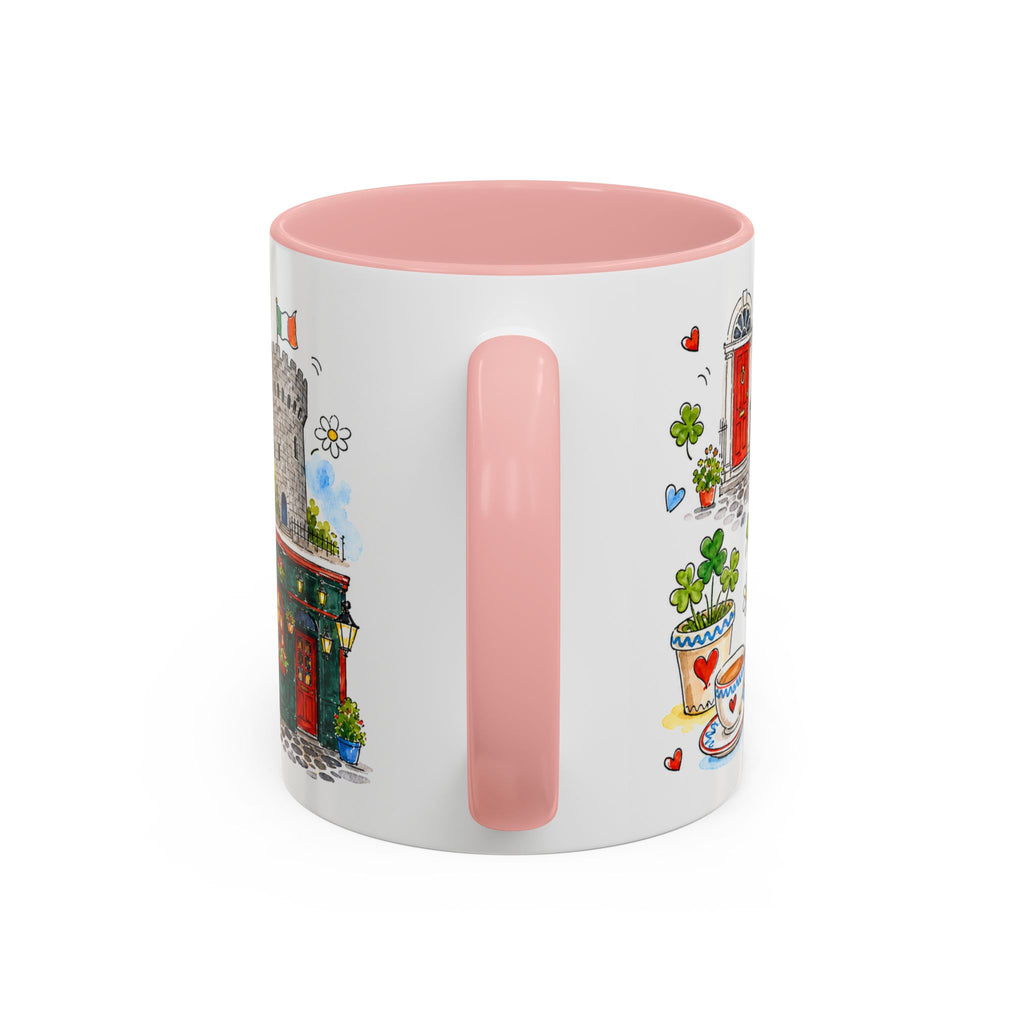 Dublin Travel Mug | European City Souvenir Accent Coffee Mug | 11oz 15oz Ceramic Cup