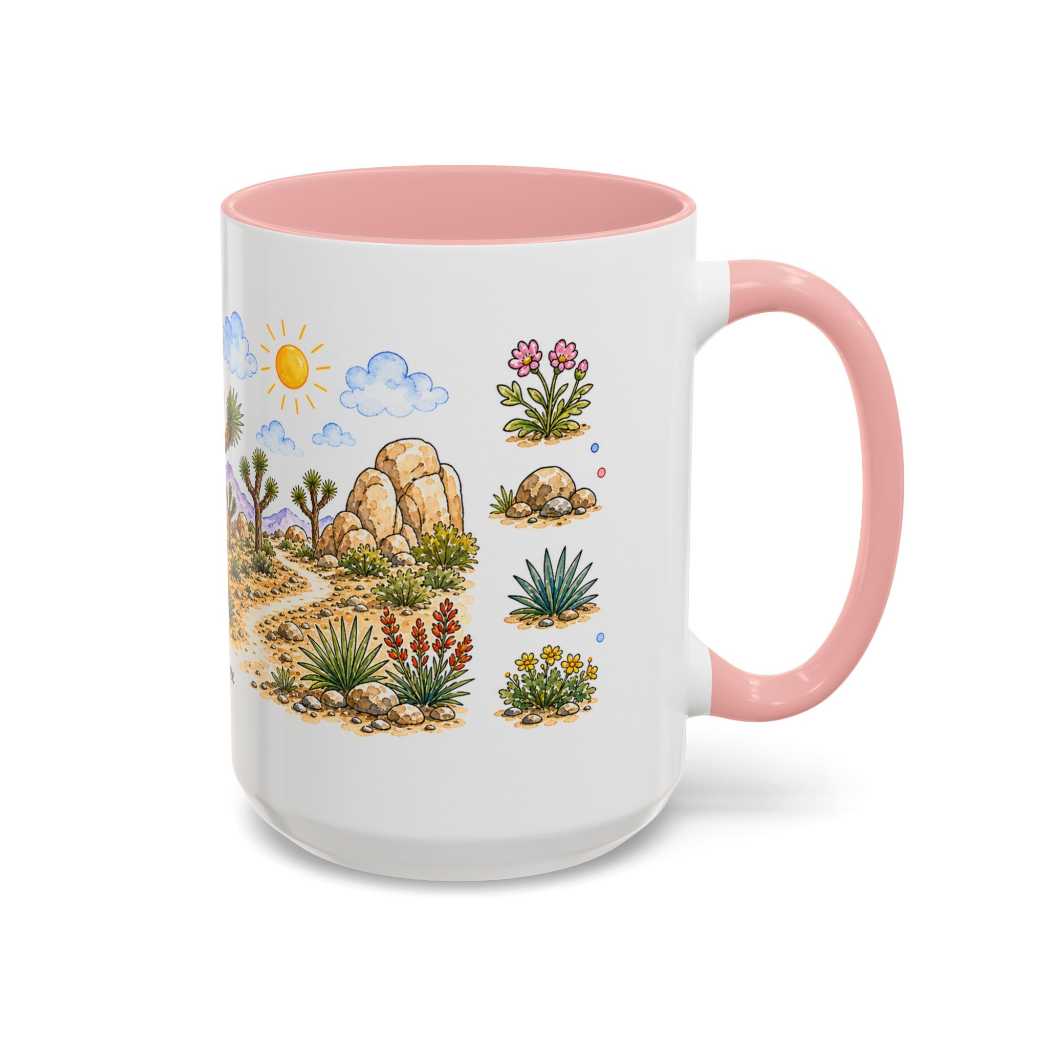 Joshua Tree National Park Mug | US Travel Souvenir Accent Coffee Mug | 11oz 15oz Ceramic Cup