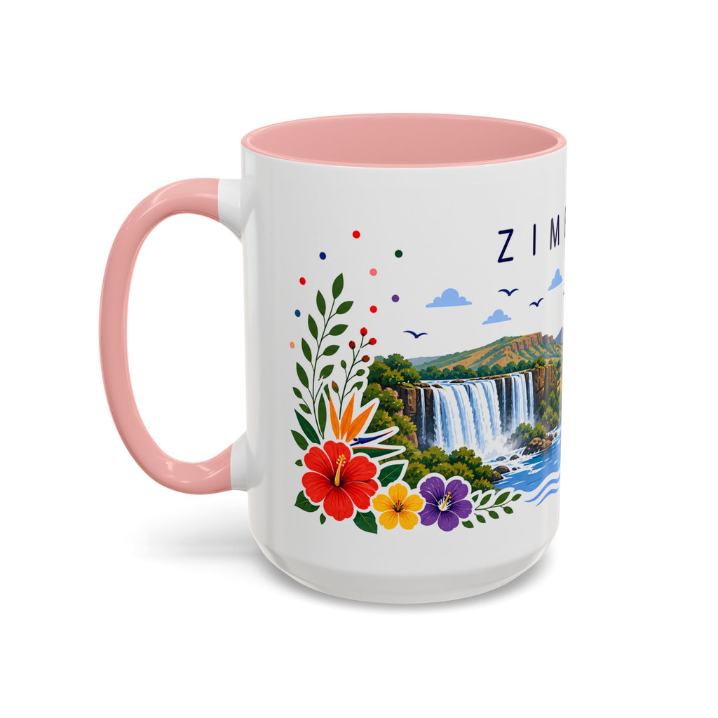 Zimbabwe Coffee Mug | Travel Souvenir Accent Mug | Place Gift Ceramic Cup 11oz 15oz