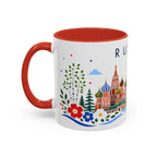 Russia Coffee Mug | Travel Souvenir Accent Mug | Place Gift Ceramic Cup 11oz 15oz