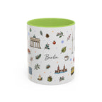 Berlin Christmas Mug | Watercolor City Souvenir, Travel Gift (11oz/15oz)