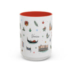 Venice Christmas Mug | Watercolor City Souvenir, Travel Memory Cup