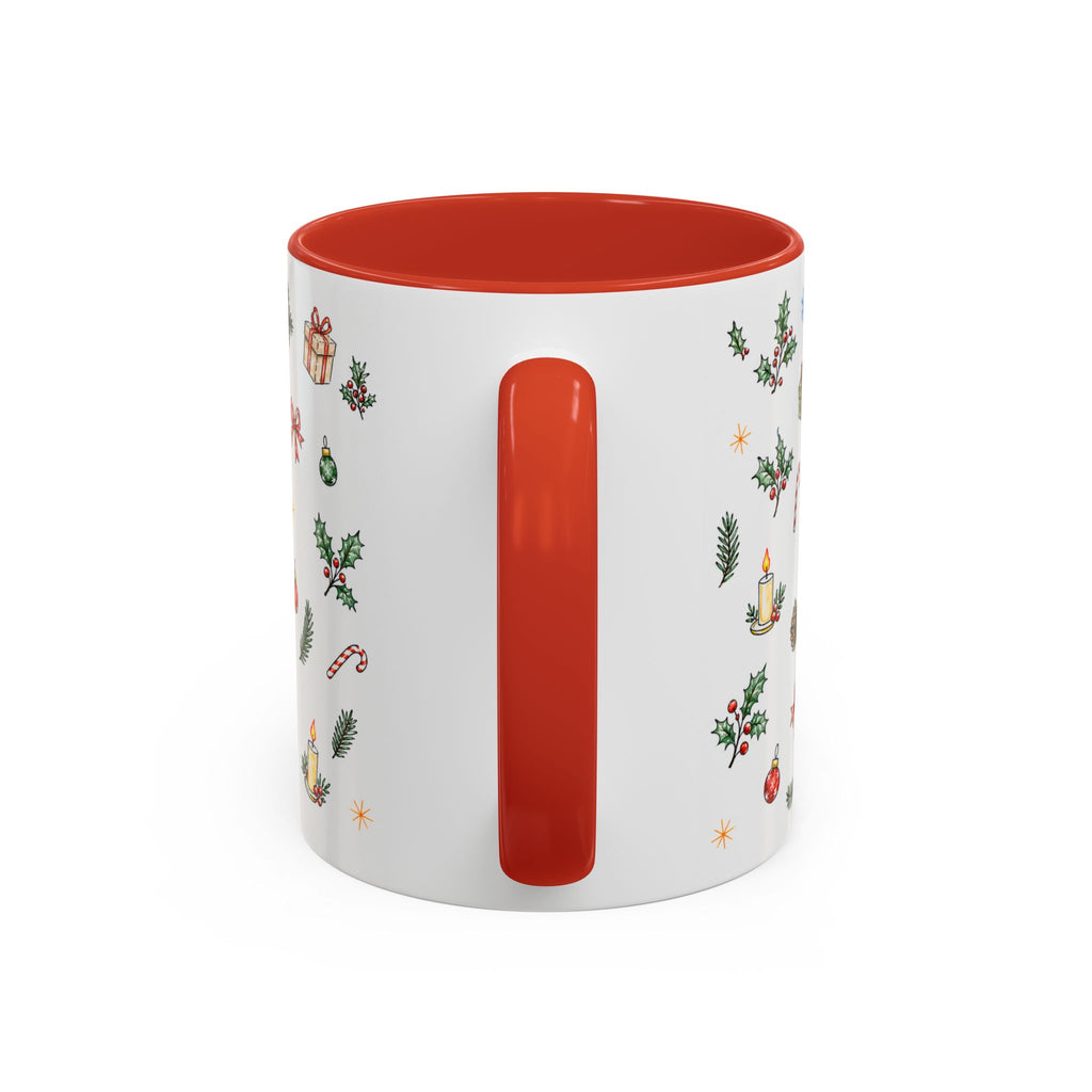 Lisbon Christmas Mug | Watercolor City Souvenir | Ceramic Coffee Cup 11oz 15oz