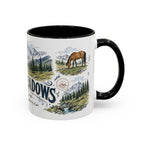 Fairy Meadows Mug, Pakistan Travel Souvenir, Bucket List Gift, Accent Ceramic Coffee Mug 11oz 15oz