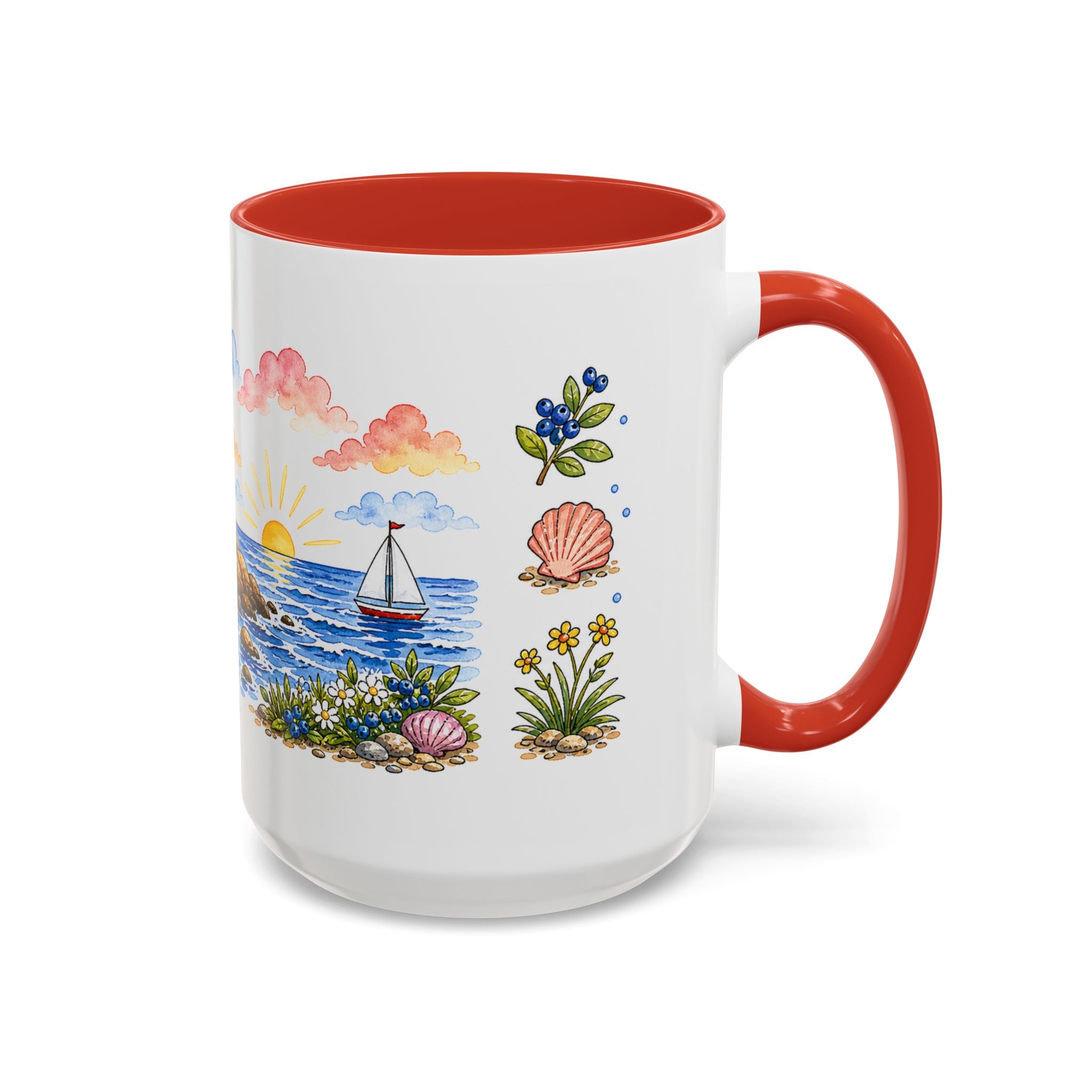 Acadia National Park Mug | US Travel Souvenir Accent Coffee Mug | 11oz 15oz Ceramic Cup