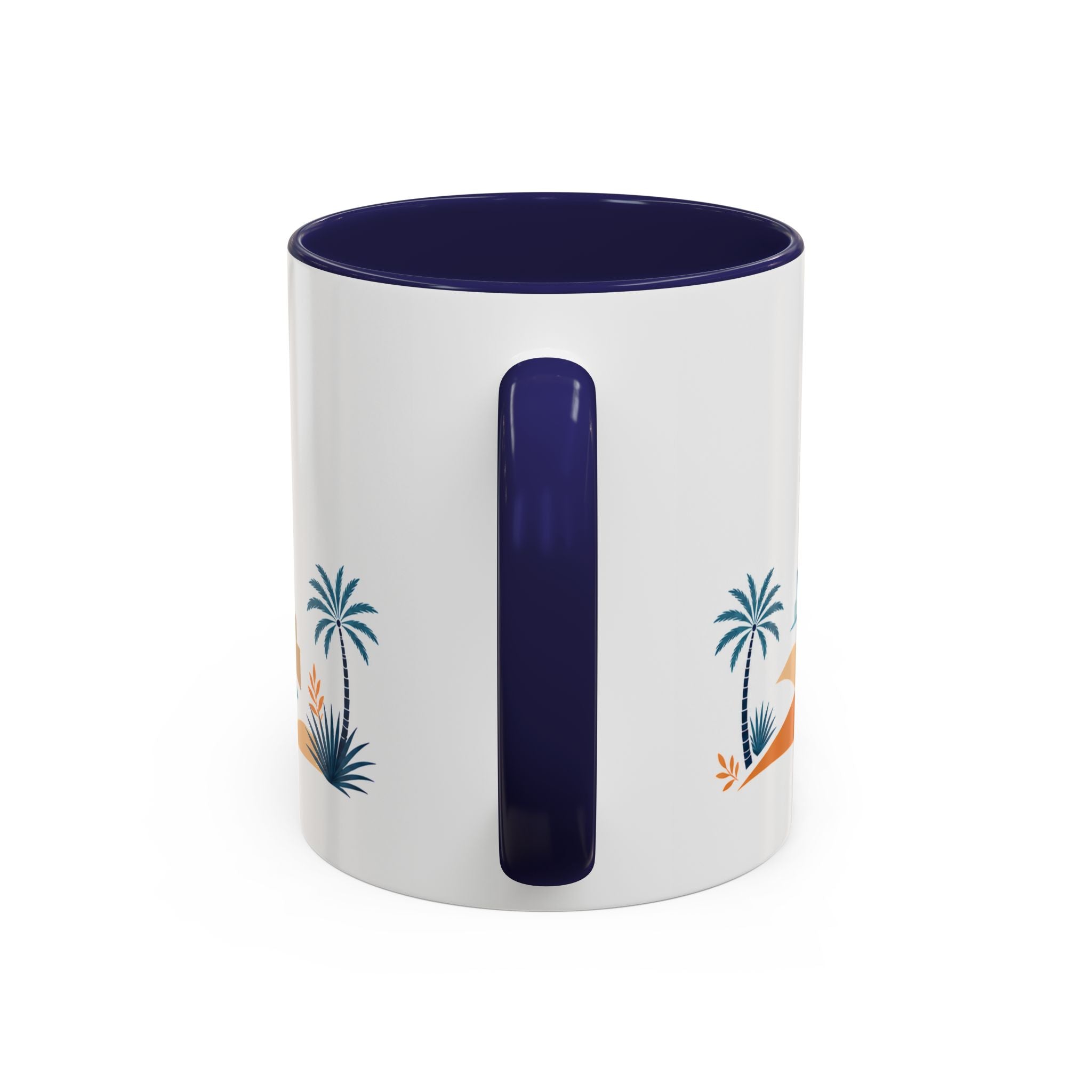 Doha Coffee Mug | Qatar Travel Souvenir | Porcelain Decal City Gift | 11oz 15oz Accent Mug