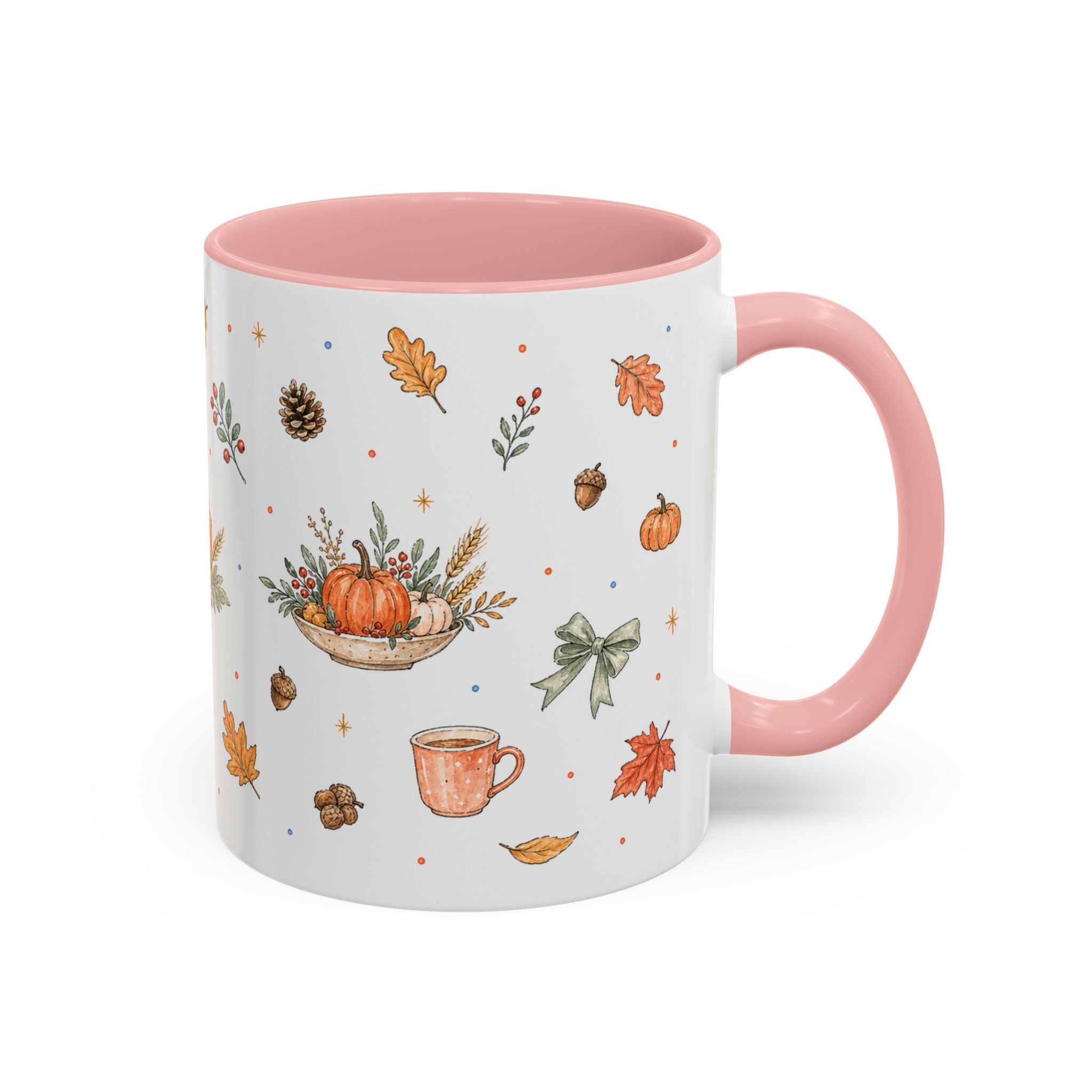 Thanksgiving Host Mug | Cozy Watercolor Gathering Gift | Autumn Accent Cup 11oz 15oz