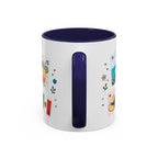 Cancun Coffee Mug | Postage Stamp Collage Mug | Travel Souvenir Accent Cup 11oz 15oz