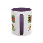 Pittsburgh Illustrated Travel Mug | City Souvenir Accent Coffee Mug | 11oz 15oz Ceramic Cup