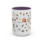 Florence Christmas Mug | Watercolor City Souvenir | Ceramic Coffee Cup (11oz 15oz)