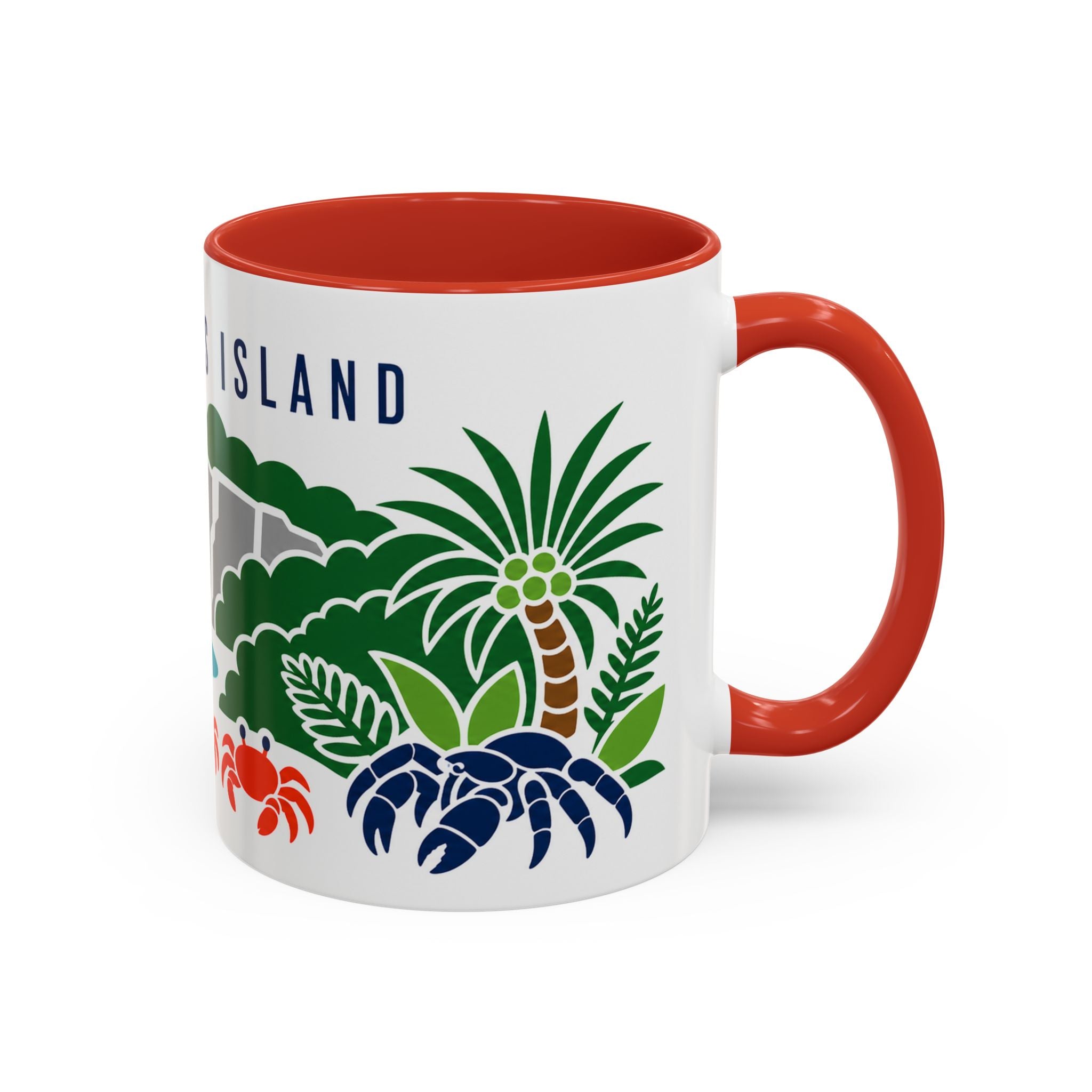 Christmas Island Coffee Mug | Travel Souvenir Accent Mug | Country Gift Ceramic Cup 11oz 15oz