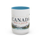 Canada Home Country Mug | Moving Away Gift | Long Distance Friendship | 11 oz 15 oz Accent Mug