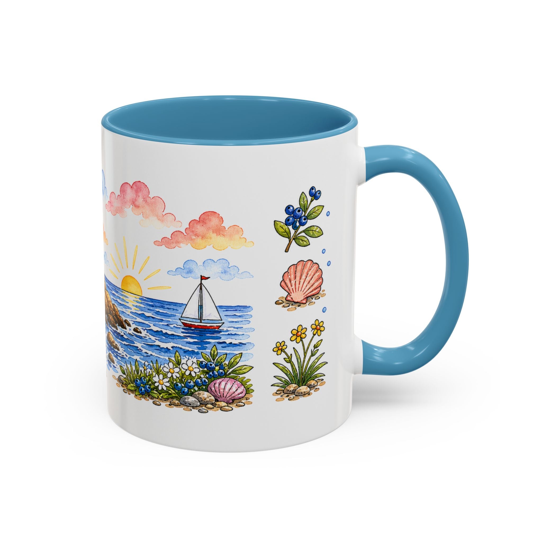 Acadia National Park Mug | US Travel Souvenir Accent Coffee Mug | 11oz 15oz Ceramic Cup