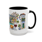 Porto Illustrated Travel Mug | City Souvenir Accent Coffee Mug | 11oz 15oz Ceramic Cup